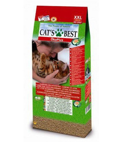 JRS Cat's Best Eco Plus 10L - Żwirek drewniany zbrylający