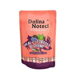 Dolina Noteci Superfood cielęcina z homarem i krewetkami saszetka 85g