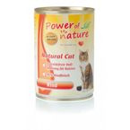 Power of Nature Natural Cat - Mokra karma dla kota (Wołowina), puszka 400g