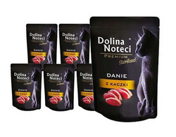 Dolina Noteci Premium Sterilised danie z kaczki 10 x 85g