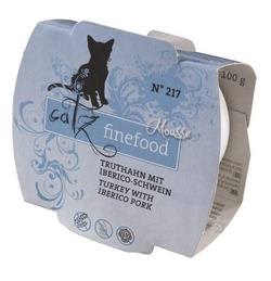 Catz Finefood N.217 Mus (Indyk + Wieprzowina), tacka 100g