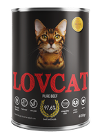 LOVCAT Pure Beef (Wołowina) 400g