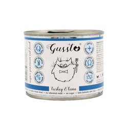 Gussto Cat Fresh Turkey with Tuna (Świeży Indyk + Tuńczyk) 200g